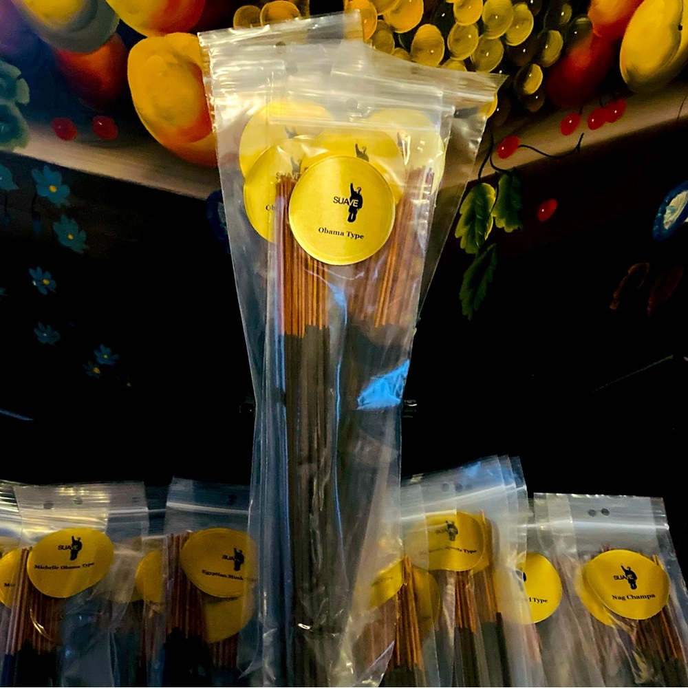 We carry an assortment of fresh incense.